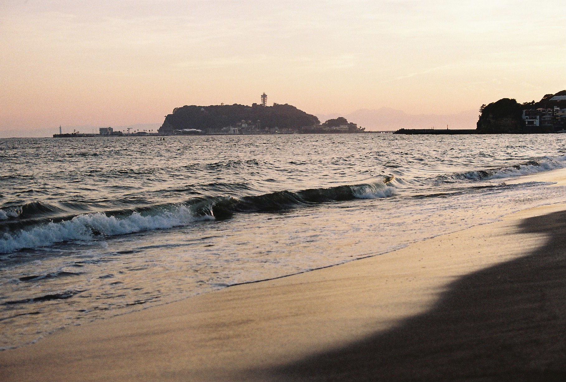 汀の夕方